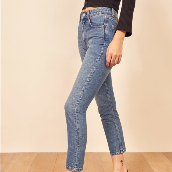 Reformation Denim - Reformation Julia High Rise Crop Jeans - 27